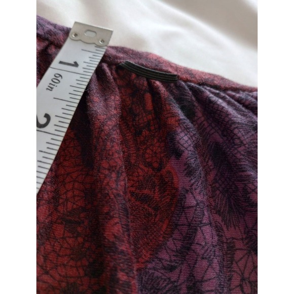 NWTDesigual women's size L Ruched Fitted Faux Wrap Dress Why? Tattoo Artsy - Picture 5 of 11